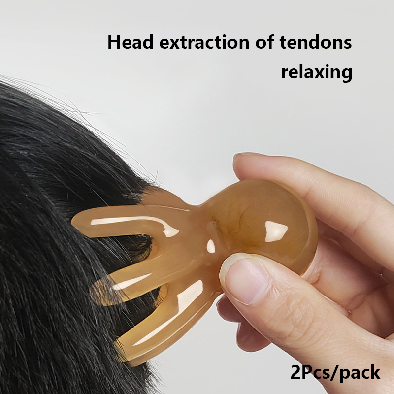2Pcs Resin Octopus Comb Scalp  - đánh giá và giá Wellness Spa With Massage